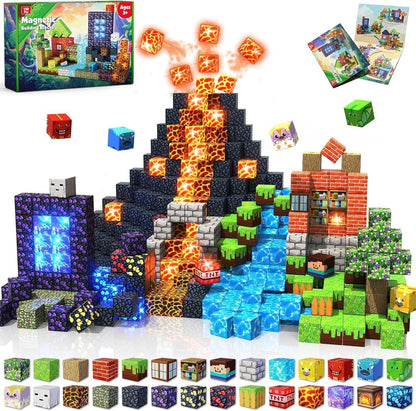 Giochi Geniali™ Blocchi Magnetici – Riducono gli Schermi e Sviluppano la Creatività nei Bambini