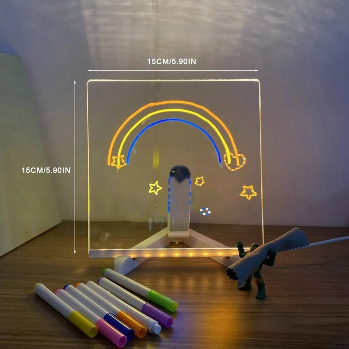 LumiBoard™ Lavagna LED da Disegno – Aumenta la Concentrazione e Sviluppa la Creatività nei Bambini